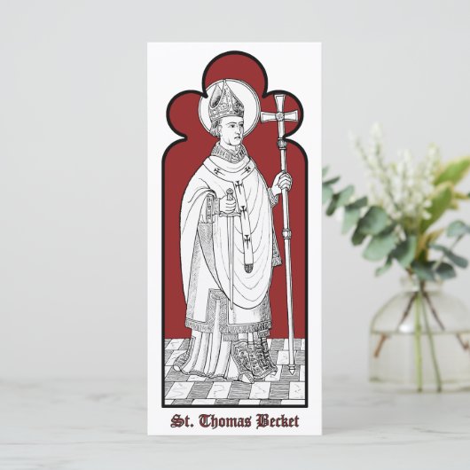 St. Thomas Becket Holding a Sword (M 033) (Staand voorkant)