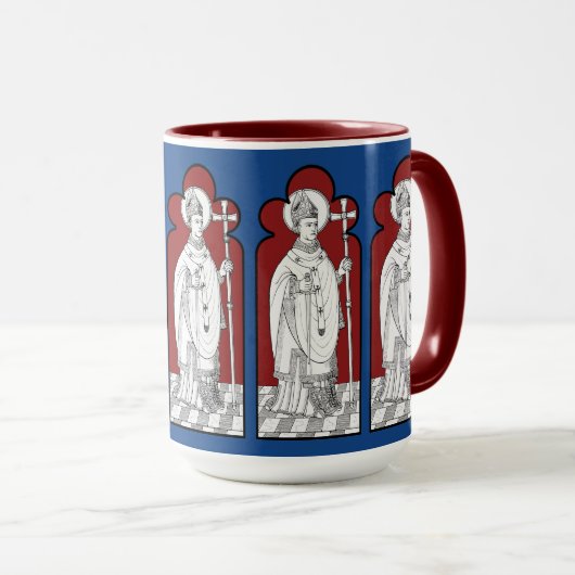 St. Thomas Becket Holding a Sword (M 033) Mok (Voorkant rechts)