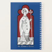 St. Thomas Becket Holding a Sword (M 033) Planner (Achterkant)