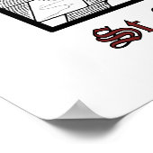 St. Thomas Becket Holding a Sword (M 033) Poster (Hoek)