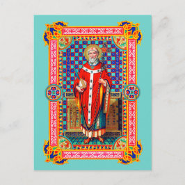 St. Thomas Becket in Red Chasuble (K 34) Briefkaart