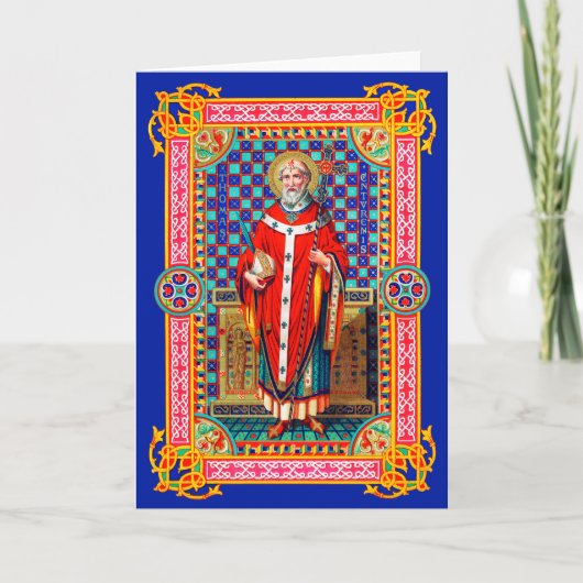 St. Thomas Becket in Red Chasuble (K 34) Kaart (Voorkant)