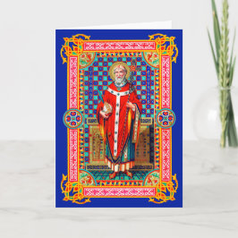St. Thomas Becket in Red Chasuble (K 34) Kaart