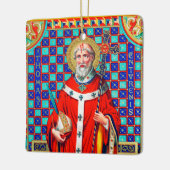 St. Thomas Becket in Red Chasuble (K 34) Keramisch Ornament (Links)