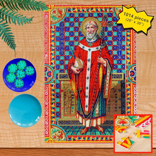 St. Thomas Becket in Red Chasuble (K 34) Legpuzzel
