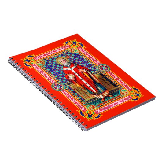 St. Thomas Becket in Red Chasuble (K 34) Notitieboek (Rechterzijde)