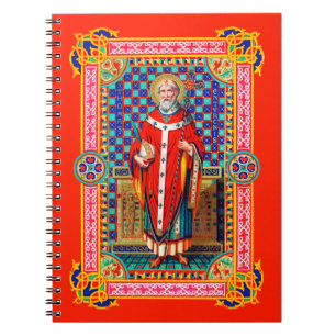St. Thomas Becket in Red Chasuble (K 34) Notitieboek