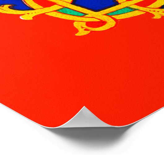 St. Thomas Becket in Red Chasuble (K 34) Poster (Hoek)