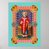 St. Thomas Becket in Red Chasuble (K 34) Poster (Voorkant)