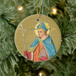 St. Thomas Becket met zwaard in Miter (P 005) Cera Keramisch Ornament