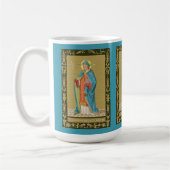 St. Thomas Becket met zwaard in Miter (P 005) Koffiemok (Links)