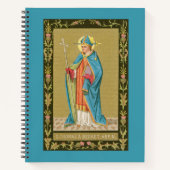 St. Thomas Becket met zwaard in Miter (P 005) Notitieboek (Voorkant)