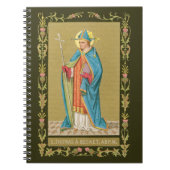 St. Thomas Becket met zwaard in Miter (P 005) Notitieboek (Voorkant)