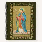 St. Thomas Becket met zwaard in Miter (P 005) Notitieboek (Voorkant)