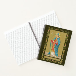 St. Thomas Becket met zwaard in Miter (P 005) Notitieboek
