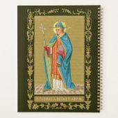 St. Thomas Becket met zwaard in Miter (P 005) Planner (Achterkant)