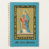 St. Thomas Becket met zwaard in Miter (P 005) Planner (Voorkant)