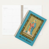 St. Thomas Becket met zwaard in Miter (P 005) Planner (Display)