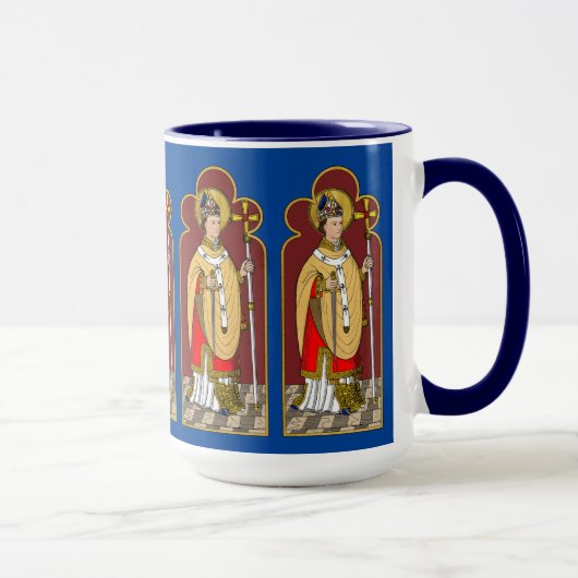 St. Thomas Becket met zwaard (M 033; gekleurd) Mok (Rechts)