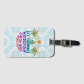 St. Thomas Bliss: Tropische Maagdeneilanden Bagagelabel (Voorkant (horizontaal))