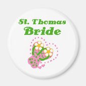 St. Thomas Bride Magneet (Voorkant)