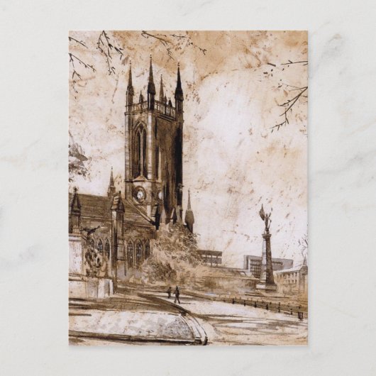St Thomas Church, Newcastle upon Tyne Card Briefkaart (Voorkant)