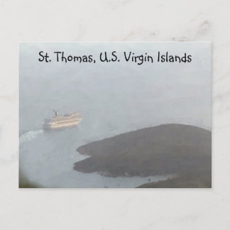 St. Thomas Cruise Briefkaart