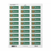 St. Thomas de Apostel (JMAS 12) Etiket (Full Sheet)