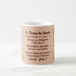 St. Thomas de apostel (RLS 18) Koffie Mok 2a