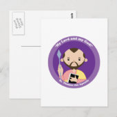 St. Thomas de Apostle Briefkaart (Voorkant / Achterkant)