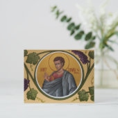 St. Thomas de Apostle Prayer Card Briefkaart (Staand voorkant)