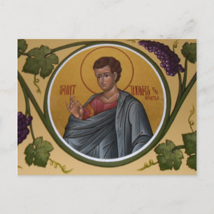 St. Thomas de Apostle Prayer Card Briefkaart