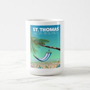 St Thomas de V.S. Maagdelijke Eilanden Koffiemok