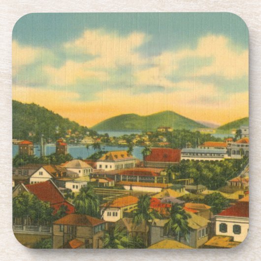 St Thomas Drankjes Onderzetter (Voorkant)