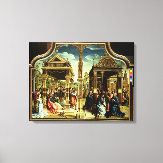 St. Thomas en St. Matthew Altarpart Canvas Afdruk (Voorkant)