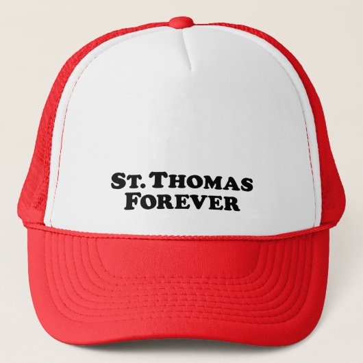 St. Thomas Forever - Basic Trucker Pet (Voorkant)