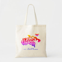 St. Thomas, Love City, Amerikaanse Maagdeneilanden Tote Bag