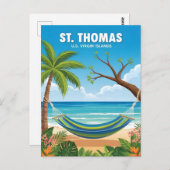 St. Thomas Maagdeneilanden Briefkaart (Voorkant / Achterkant)