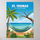 St. Thomas Maagdeneilanden Poster (Voorkant)