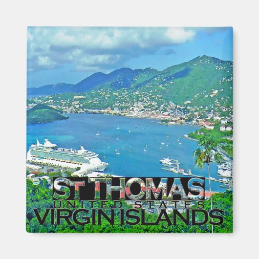 St Thomas Magneet (Voorkant)