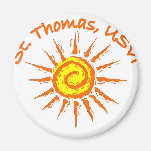 St. Thomas Magneet (Voorkant)