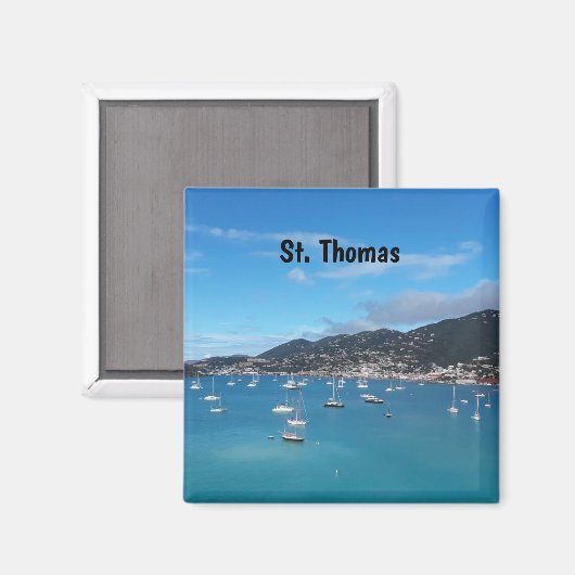 St. Thomas Magnet (Voorkant / Achterkant)