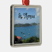 St. Thomas Metalen Ornament (Rechts)