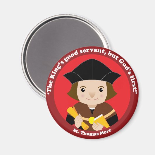 St. Thomas More Magneet (Voorkant / Achterkant)