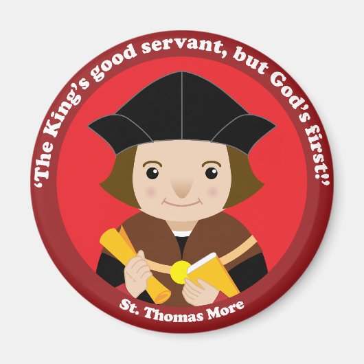 St. Thomas More Magneet (Voorkant)