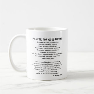 St. Thomas More Prayer for Good Humor Koffiemok