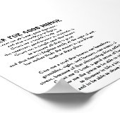 St. Thomas More Prayer for Good Humor Poster (Hoek)