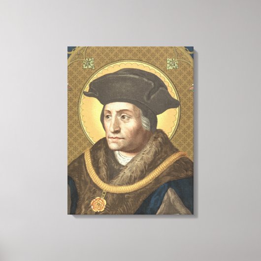 St. Thomas More (SAU 026) 18"x24" Canvas Afdruk (Voorkant)