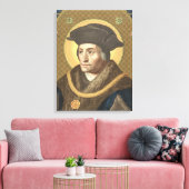 St. Thomas More (SAU 026) 18"x24" Canvas Afdruk (Insitu (Woonkamer))