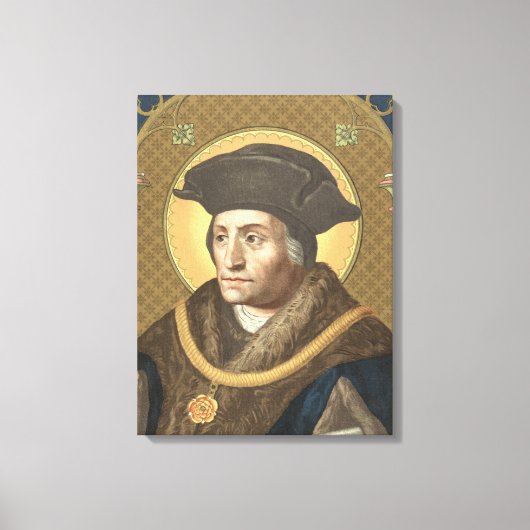 St. Thomas More (SAU 026) 18"x24" Canvas Afdruk (Voorkant)